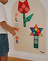 Family Nation Lavagna Magnetica da Parete MagneKids™ - Arco - 95x60 cm - Sabbia - Installazione Facile Senza Fori Giochi Magnetici