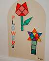 Family Nation Lavagna Magnetica da Parete MagneKids™ - Arco - 95x60 cm - Sabbia - Installazione Facile Senza Fori Giochi Magnetici