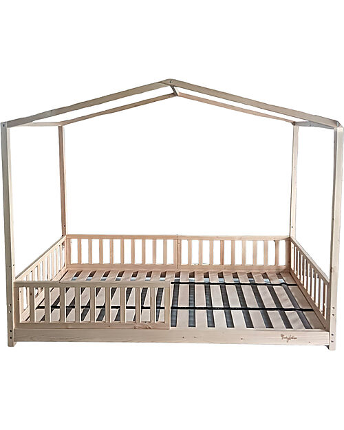 Family Nation Letto Montessori Evolutivo Evi 4 in 1 - 200x90 cm - Tutto incluso - dalla Nascita a 99 anni Letti Montessoriani