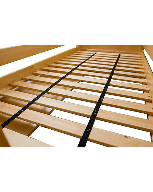 Family Nation Letto Montessori Evolutivo Evi 4 in 1 - 200x90 cm - Tutto incluso - dalla Nascita a 99 anni Letti Montessoriani