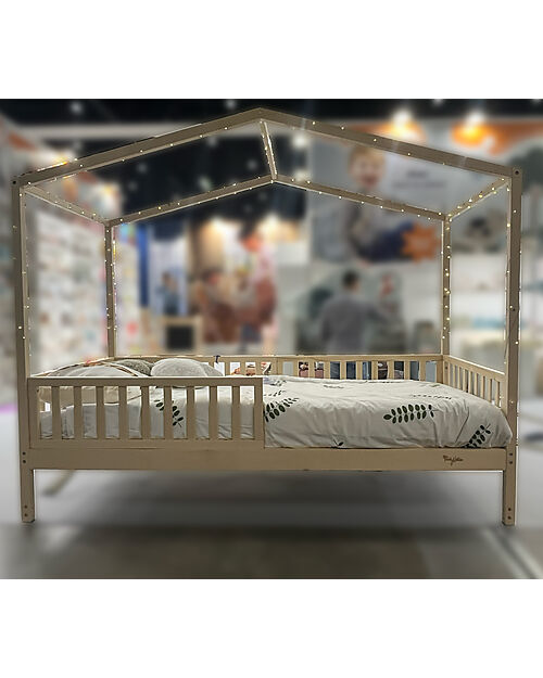 Family Nation Letto Montessori Evolutivo Evi 4 in 1 - 200x90 cm - Tutto incluso - dalla Nascita a 99 anni Letti Montessoriani