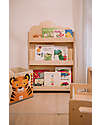 Family Nation Libreria Montessori Frontale - Cloud - Legno di Betulla - Natural Librerie Montessoriane