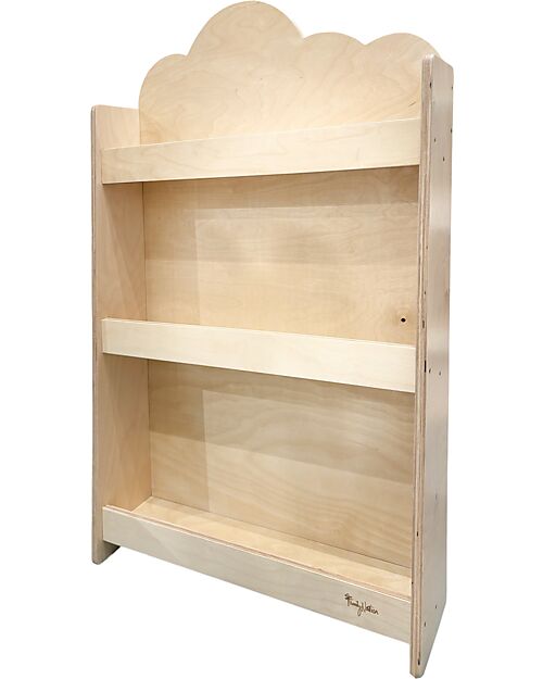 Family Nation Libreria Montessori Frontale - Cloud - Legno di Betulla - Natural Librerie Montessoriane