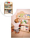 Family Nation Libreria Montessori Frontale - Cloud - Legno di Betulla - Natural Librerie Montessoriane
