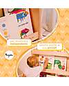 Family Nation Libreria Montessori Frontale - Cloud - Legno di Betulla - Natural Librerie Montessoriane