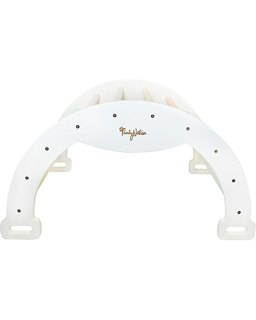 Family Nation OUTLET Arco Montessori Rainbow - Cotton Candy - Sviluppa Equilibrio e Agilità Giochi Montessoriani