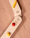 Family Nation Percorso Sensoriale di Equilibrio Montessori - Sviluppo Psicomotorio - 2+ anni - in Legno Giochi Montessoriani