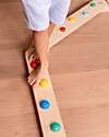 Family Nation Percorso Sensoriale di Equilibrio Montessori - Sviluppo Psicomotorio - 2+ anni - in Legno Giochi Montessoriani