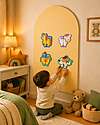 Family Nation Puzzle Magnetico della Fattoria MagneKids™ - 17 Figure e 30 Pezzi da Accoppiare - Impara le Parole Giocando Giochi Magnetici