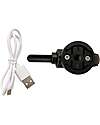 Family Nation Rock Chick™ Dondola Passeggino Automatico - 11 Suoni Calmanti e Bluetooth - Ricaricabile USB-C - 0+ Accessori Vari