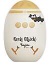 Family Nation Rock Chick™ Dondola Passeggino Automatico Portatile - Ricaricabile e con Rumori Bianchi - per Passeggini e Carrozzine Accessori Vari