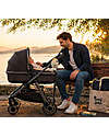 Family Nation Rock Chick™ Dondola Passeggino Automatico Portatile - Ricaricabile e con Rumori Bianchi - per Passeggini e Carrozzine Accessori Vari