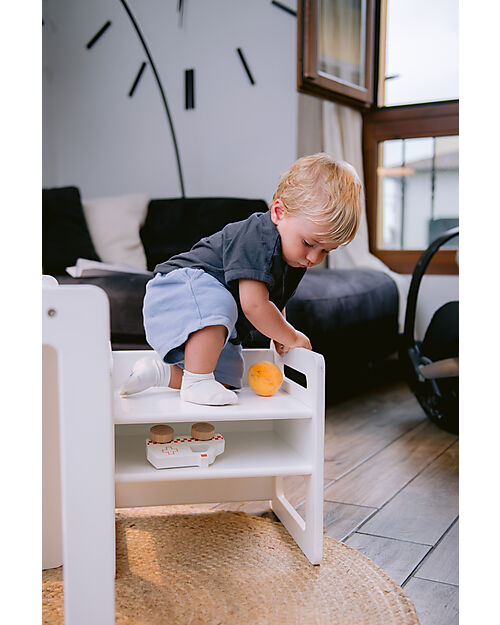 Family Nation Sedia Montessori Evolutiva - Bianco - Cresce Con Il Tuo Bambino  Sedie