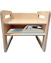 Family Nation Sedia Montessori Evolutiva - Natural - Legno di Betulla - Cresce Con Il Tuo Bambino Sedie