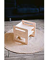 Family Nation Sedia Montessori Evolutiva - Natural - Legno di Betulla - Cresce Con Il Tuo Bambino Sedie