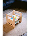 Family Nation Sedia Montessori Evolutiva - Natural - Legno di Betulla - Cresce Con Il Tuo Bambino Sedie