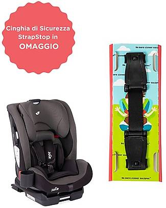 Family Nation Seggiolino Auto Bold + Cinghia di Sicurezza StrapStop in Omaggio! Seggiolini Auto Gruppo 1/2/3