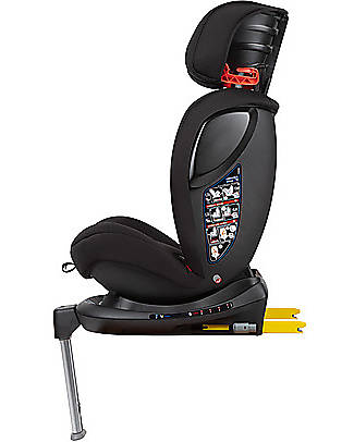 Family Nation Seggiolino Auto Girevole EvolveFix + Cinghia di Sicurezza StrapStop in Omaggio! Seggiolini Auto Gruppo 1/2/3