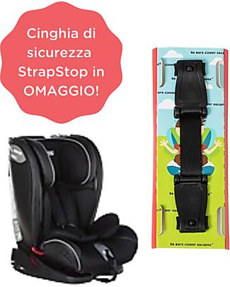 Family Nation Seggiolino Auto Isokid Gruppo 1/2/3 + Cinghia di Sicurezza StrapStop in Omaggio! Seggiolini Auto Gruppo 1/2/3