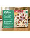 Family Nation Set di 36 Lettere Magnetiche MagneKids™ - Legno - Gioco di Apprendimento per Bambini Giochi Magnetici