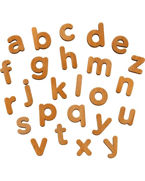 Family Nation Set di 36 Lettere Magnetiche MagneKids™ - Legno - Gioco di Apprendimento per Bambini Giochi Magnetici