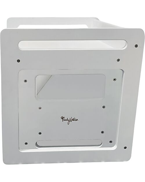 Family Nation Set Tavolo+Sedia Montessori Evolutivi - Bianco - Cresce Con Il Tuo Bambino Tavoli