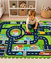 Family Nation Tappeto Gioco Puzzle Montessori - City - 12 Pezzi - Morbido e Sicuro dalla Nascita - 117,5x88,5 cm - dalla Nascita Tappeti Puzzle