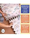 Family Nation Tappeto Gioco Puzzle Montessori - Rainbow - Morbido e Sicuro dalla Nascita - 175x117cm - dalla Nascita Tappeti Puzzle