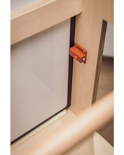 Family Nation Torre Montessori 3 in 1 - Natural - Lavagna Magnetica e Convertibile in Tavolo+Sedia Torri Montessoriane_