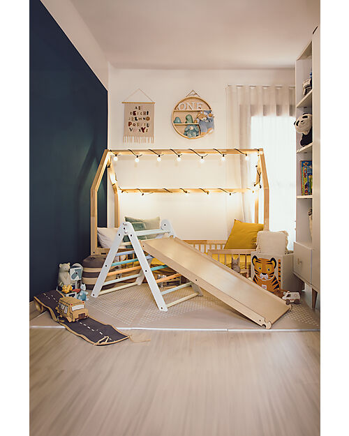 Family Nation Triangolo Montessori Pikler Rainbow - Sunny Beach - Sviluppa Equilibrio e Agilità Giochi Montessoriani