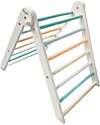 Family Nation Triangolo Montessori Pikler Rainbow - Sunny Beach - Sviluppa Equilibrio e Agilità Giochi Montessoriani