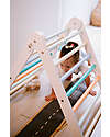 Family Nation Triangolo Montessori Pikler Rainbow - Sunny Beach - Sviluppa Equilibrio e Agilità Giochi Montessoriani