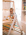 Family Nation Triangolo Montessori Pikler Rainbow - Sunny Beach - Sviluppa Equilibrio e Agilità Giochi Montessoriani