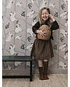 Ferm Living Cesto Portatutto con Coperchio - Mela Small 28 cm - Rattan Cestini in Vimini