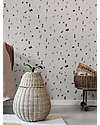 Ferm Living Cesto Portatutto con Coperchio - Pera Large 59 cm - Rattan Cestini in Vimini