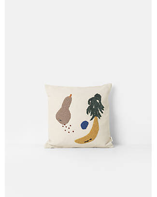 Ferm Living Cuscino Fruiticana 40x40 cm - Banana - 100% Cotone Cuscini Arredo_