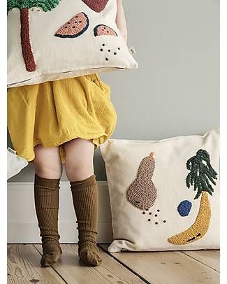 Ferm Living Cuscino Fruiticana 40x40 cm - Banana - 100% Cotone Cuscini Arredo_