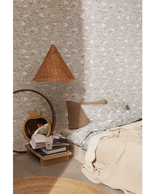 Ferm Living Hula Hoop Bambini - Naturale - Rattan Giochi da Esterno_