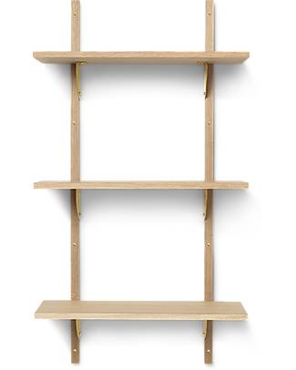 Ferm Living Mensola a Tre Piani Sector - Naturale - Legno Mensole