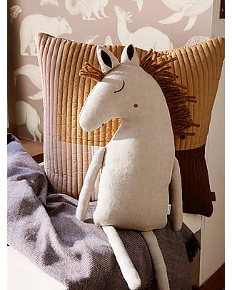 Ferm Living Pupazzo Safari 22x70 cm - Cavallo Naturale - Lino Pupazzi