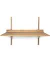 Ferm Living Scrivania a Muro Sector - 87x45 cm - Legno Scrivanie