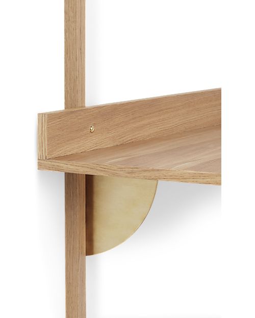 Ferm Living Scrivania a Muro Sector - 87x45 cm - Legno Scrivanie
