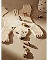 Ferm Living Tappeto Animale in Lana Taftato a Mano - Orso Polare - 118 x 160 cm Tappeti Arredo
