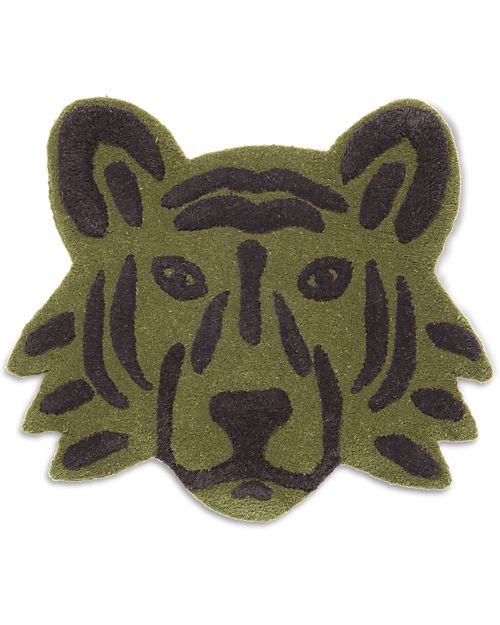Ferm Living Tappeto in Lana Taftato a Mano - Tigre - 66 x 57 cm Tappeti Arredo