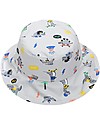 FlapJackKids Baby Cappello Estivo Reversibile Anti-UV SPF 50+ Dinosauri Cappelli Estivi