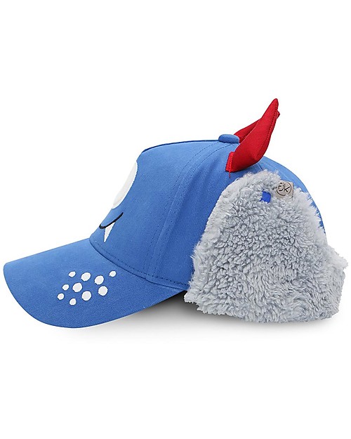 FlapJackKids Berretto 3D con Paraorecchie in Tessuto Sherpa - Mostri Cappelli Invernali
