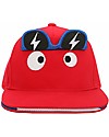 FlapJackKids Berretto Estivo 3D con Visiera - Mostro - Cotone Elasticizzato (4-6 anni) Cappelli Estivi