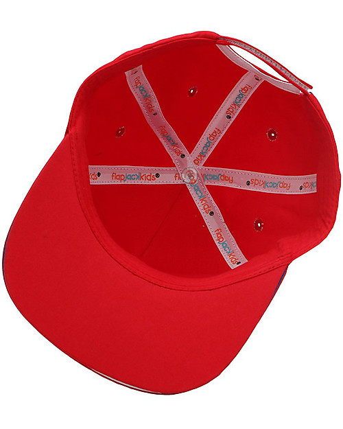 FlapJackKids Berretto Estivo 3D con Visiera - Mostro - Cotone Elasticizzato (4-6 anni) Cappelli Estivi