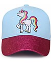 FlapJackKids Berretto Estivo con Visiera - Unicorno- Cotone Elasticizzato Cappelli Estivi