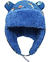 FlapJackKids Cappello Aviatore Idrorepellente e Antivento - Dino - Morbido Tessuto Sherpa Cappelli Invernali
